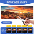 Reptile Background Film, Static Cling, Glue-Free, Desert, 17.7" H×47.2" W