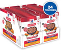 Hill's Science Diet Adult 7+ Healthy Cuisine Wet Dog Food, Chicken & Vegetables Stew, 2.8 oz. Pouches, 24-Pack