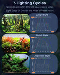 Pawfly Aquarium Light for Plants, 42 W Bluetooth Fish Tank Light, Full Spectrum Aquarium Lights for 48"-54" Fish Tanks, 