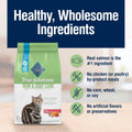 Blue Buffalo True Solutions Skin & Coat Care Salmon Dry Cat Food, 3.5 lb
