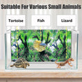XCNO Aquarium Background Poster Fish Tank Wallpaper, Double-Sided, 12"x 25"