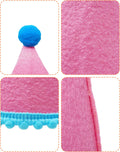 PET SHOW 10 Pack Mini Party Hats for Small Dog Birthday Stuffed Animals Puppy Cats Adjustable Holiday Hats Felt Pom Pom Headband Kitten Pet Grooming Costume Accessories
