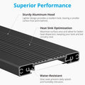 NICREW C10 24/7 LED Aquarium Light, Fish Tank Light for Plants, 18-24 in