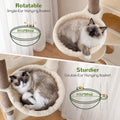 Globlazer S74G 74in Tall Cat Tree for Indoor Cats Large Adult