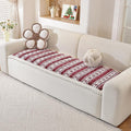 Christmas Couch Cover, Christmas Plush Sofa Cover for Dog Pet 1PC