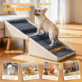 17" H Dog Stairs for Small Dogs – 4-Step Non-Slip Dog Ramp for Couch