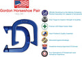 Gordon Professional Pitching Horseshoes - NHPA Sanctioned for Tournament Play - Drop Forged Construction - One Pair (2 S