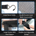Dog Car Barrier for Sedans SUVs Trucks, Double-Layer Mesh, Easy Install