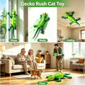 Remote Control Wall Climbing Gecko Toy for Cats,Wall Crawler Gecko Cat Toy