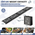 Dog Ramp for Car 63" Long & 17" Wide Portable Ramps for Large Dogs Non Slip Rug Surface Extra Wide Steps for SUV Camper 