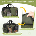 Cat Carrier for 2 Cats Double Pet Carrier Extra Large Green 2026 Upgraded