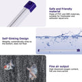 hygger 27.5 Inch Long Aquarium Bubble Bar, Ultra-Fine Quiet Oxygen Diffuser Bubble Curtain Wall, Self-Sinking Design Fis