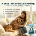 Uproot Clean Pet Grooming Gloves: Deodorizing & Grooming, 1-Month Supply