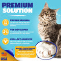 Soft Claws Cat Nail Caps for Medium Cats – (Red, Blue & Gold, 40 Caps) – Made in USA – Veterinarian-Developed | Scratch Protection, Easy to Apply, Long-Lasting Soft Nail Covers for Cats
