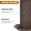 Nyjer/Thistle Seeds Wild Bird Feeder 2 Pack,All-Metal Material