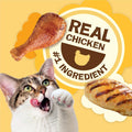 Friskies Purina Party Mix Natural YUMS Cat Treats, Chicken, (6) 6 oz