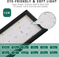 24/7 LED Aquarium Light for 18-24 Inch Plant & Fish Tank, 12-Color & Gradient & Full Spectrum with Auto On/Off, Brightne