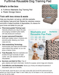 Furthrive Washable Pee Pads for Dogs with Pheromone Attraction, Reusable