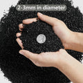 Boniosz 2.4lb 2-3mm Black Horticultural Sand for Succulents & Aquarium
