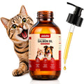 Wild Alaskan Salmon Oil for Dogs & Cats - Pure Fish Oil for Dogs with Omega 3, EPA & DHA Supplements for Skin & Coat, Heart & Immune System, Joint and Brain Support - 8.5 oz