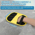 2Pcs Pet Hair Removal Gloves – Reusable Electrostatic Mitt for Dog Cat Hair, Magic Brush for Furniture, Couch, Carpet, C