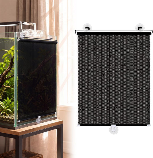 Mifoci Aquarium Light Blocker Retractable Fish Tank Background