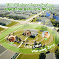 GPS Wireless Dog Fence, 2-1 Smart GPS Wireless Dog Fence& Training Collar
