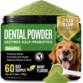 Enzymatic Dog Dental Powder, Mint Dog Teeth Cleaning Plaque Off Powder-150g