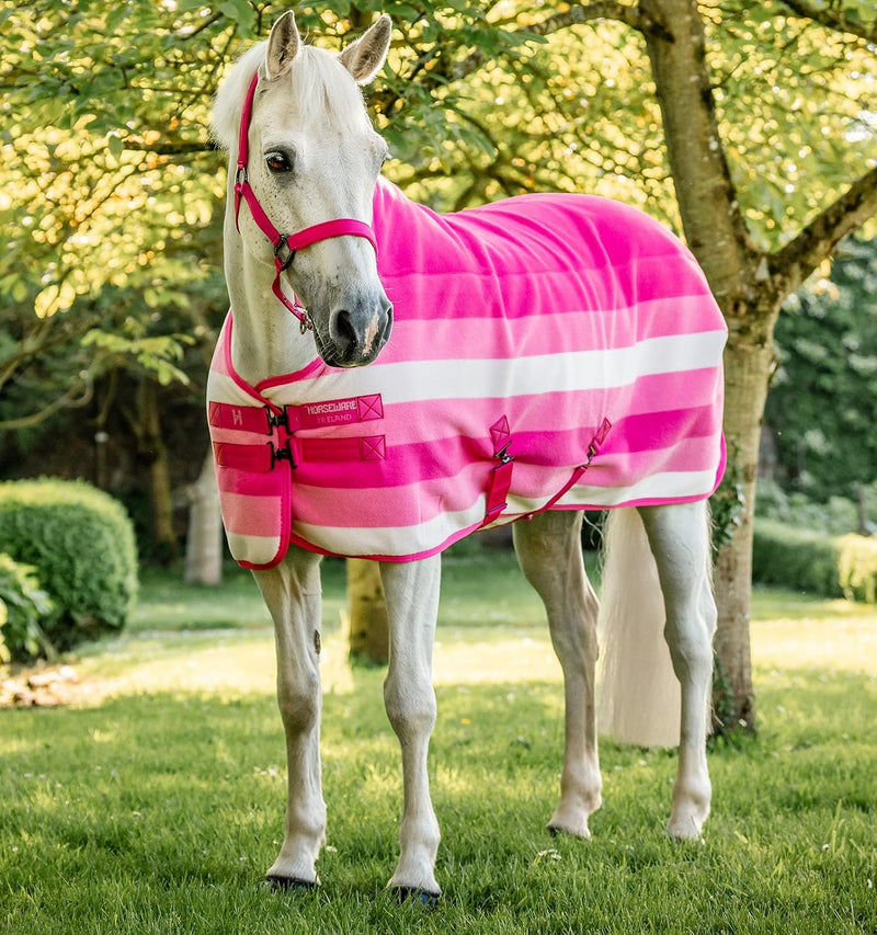 Horseware® Newmarket Fleece Cooler - Witney Pink, 81