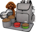 Modoker Multi-Compartment Dog Travel Backpack for Pet Supplies