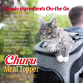 INABA Churu Meal Topper for Cat Food, Chicken, 24ct