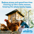 Wee Away Heavy Duty Chicken Coop Cleaner, Multi-Surface Odor Remover, Biodegradable Formula Breaks Down Bird Droppings a