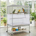 Bird Cage Seed Catcher, Bird Cage Net 90-118'' Birds Cages Cover