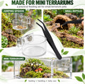 Jumping Spider Feeding Dish 1 Pcs Magnetic Water Bowl for Tarantula