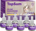 TopSum Cat Calming Pheromone Diffuser: Feline Pheromones Plug in for Stress, Alone At Home, Spraying, Fighting, Scratchi