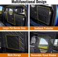 MAXFUT Dog Car Barrier,Full Around Pet Divider Net for Full Size Truck