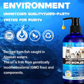 Salmon Oil for Dogs and Cats 8.8fl.oz, Omega 3 EPA DHA Joint&Immune Health, Salmon Oil for Dogs Skin and Coat Support(Ca