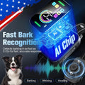 Bark Collar for Large Medium Small Dogs - Smart AI 1S Stop Barking, Anti Barking Device & Dog Training Collar with Beep,