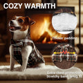 VIVAGLORY Dog Winter Coat Softjoy Warm Dog Jacket, S, Coffee