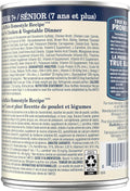 Blue Buffalo Homestyle Recipe Chicken & Vegetable Dinner Paté Natural Wet Dog Food for Senior 7+ Dogs, Made with Natural Ingredients, Vitamins & Minerals, 12.5-oz. Can (12 Count)