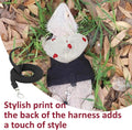 Bearded Dragon Lizard Hoodie Leash Suit Reptile pet Outdoor Chest Harness Chameleon Squirrel Leash Hooded Clothes Suitab