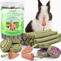 KATUMO Rabbit Chew Toys, Bunny Treats Natural Timothy Hay Sticks