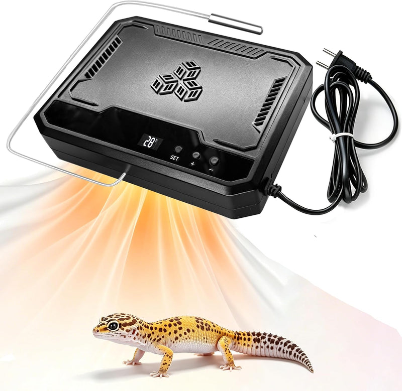Reptile Heat Panel Smart Thermostat Fan & Heater Cool & Warm Anti-Scald 60W