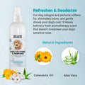 Dog Cologne & Perfume, Deodorizing, Long Lasting After Bath, Deodorant For Smelly Dogs, Pawfume For Pets, Odor Eliminator Spray Puppies, Fresh Cotton [We Love Doodles]