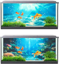 Mindsoft 4 Pack Aquarium Background, 48 x 18 Inch