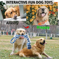 XIGOU Dog Rope Toys Indestructible Dog Toys, Dog Chew Toys for Aggressive Chewers, Tough Puppy Teething Chew Toys for Boredom, Dental Cleaning Tug of War Dog Toy, Great for Small to Large Breed, Blue