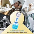 Electric Foaming Shampoo Dispenser for Dog&Cat Bath, Newly Upgraded Magnetic Rechargeable/Includes an Extra Charging Cable 2 Total, Automatic Foam Soap Sprayer for Multi-Surface Cleaning-Kitchen/Bath