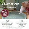 HomeoPet Feline Kidney Rescue, Safe and Natural Renal Supplement for Cats and Kittens, 15 Milliliters