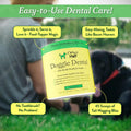 OTHER HALF Doggie Dental Supplement Powder - Dog Breath Freshener & Teeth Cleaning Made Easy - Oral Health Postbiotic fo