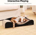 FUKUMARU Cardboard Cat Scratcher Bed, Extra Large 29.1 Inch Cat Scratch Pad